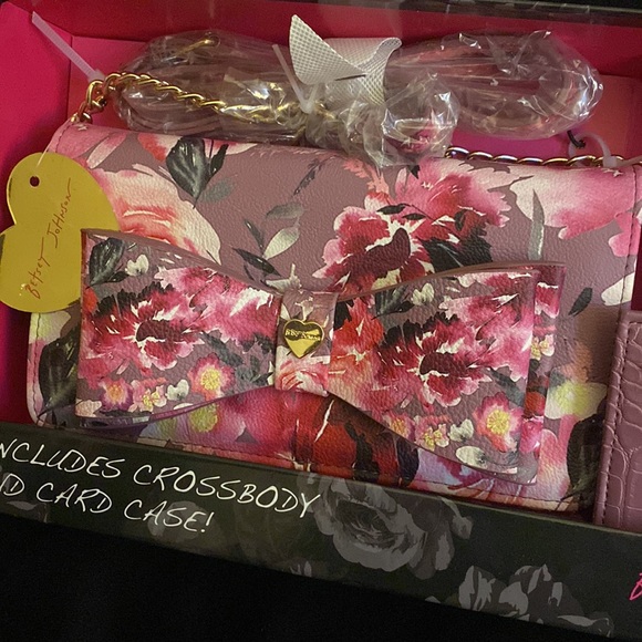 Betsey Johnson Bags | NWT Betsey Johnson crossbody set w card case - Picture 3 of 5